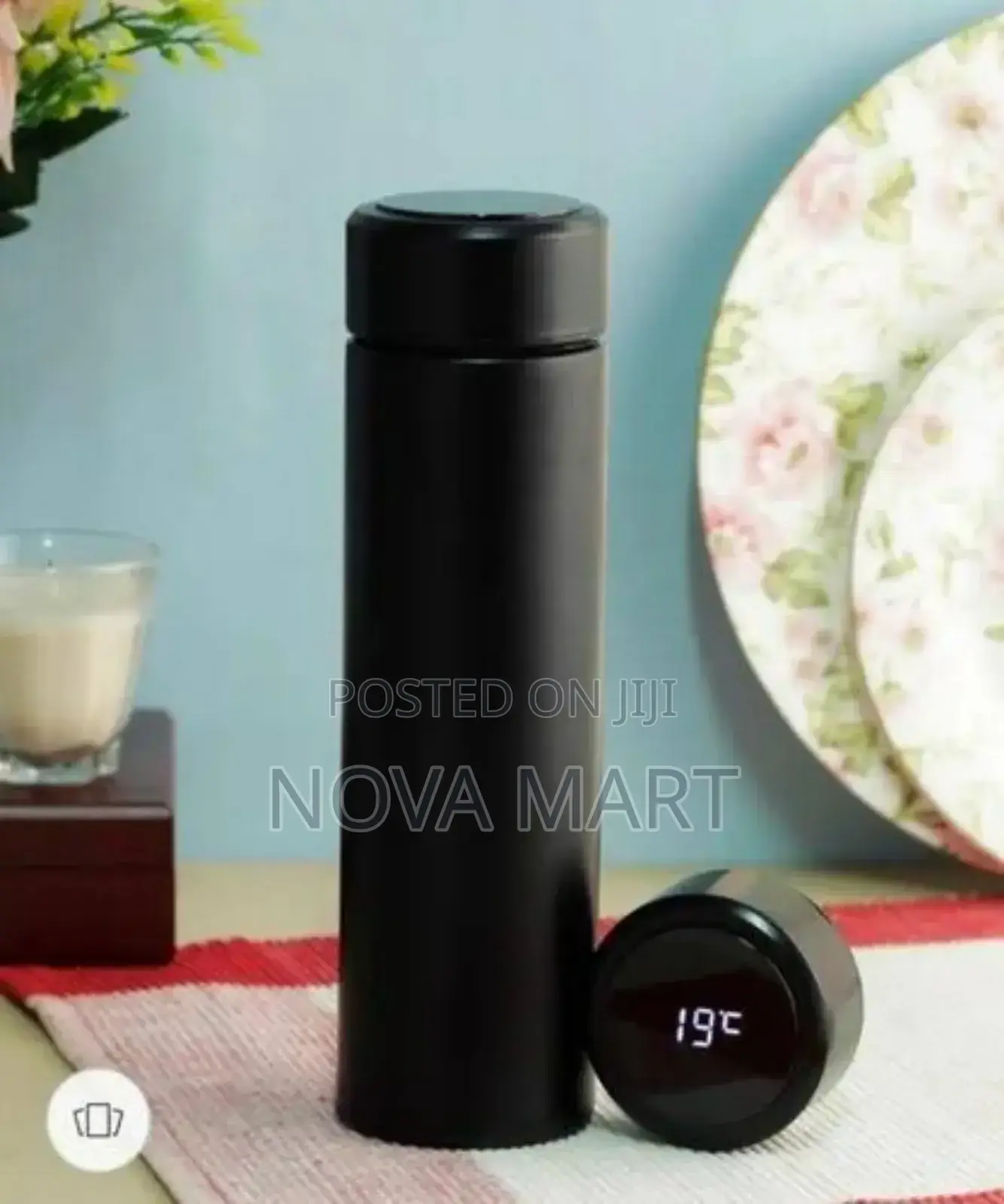 Smart Led Temperature Display Bottle