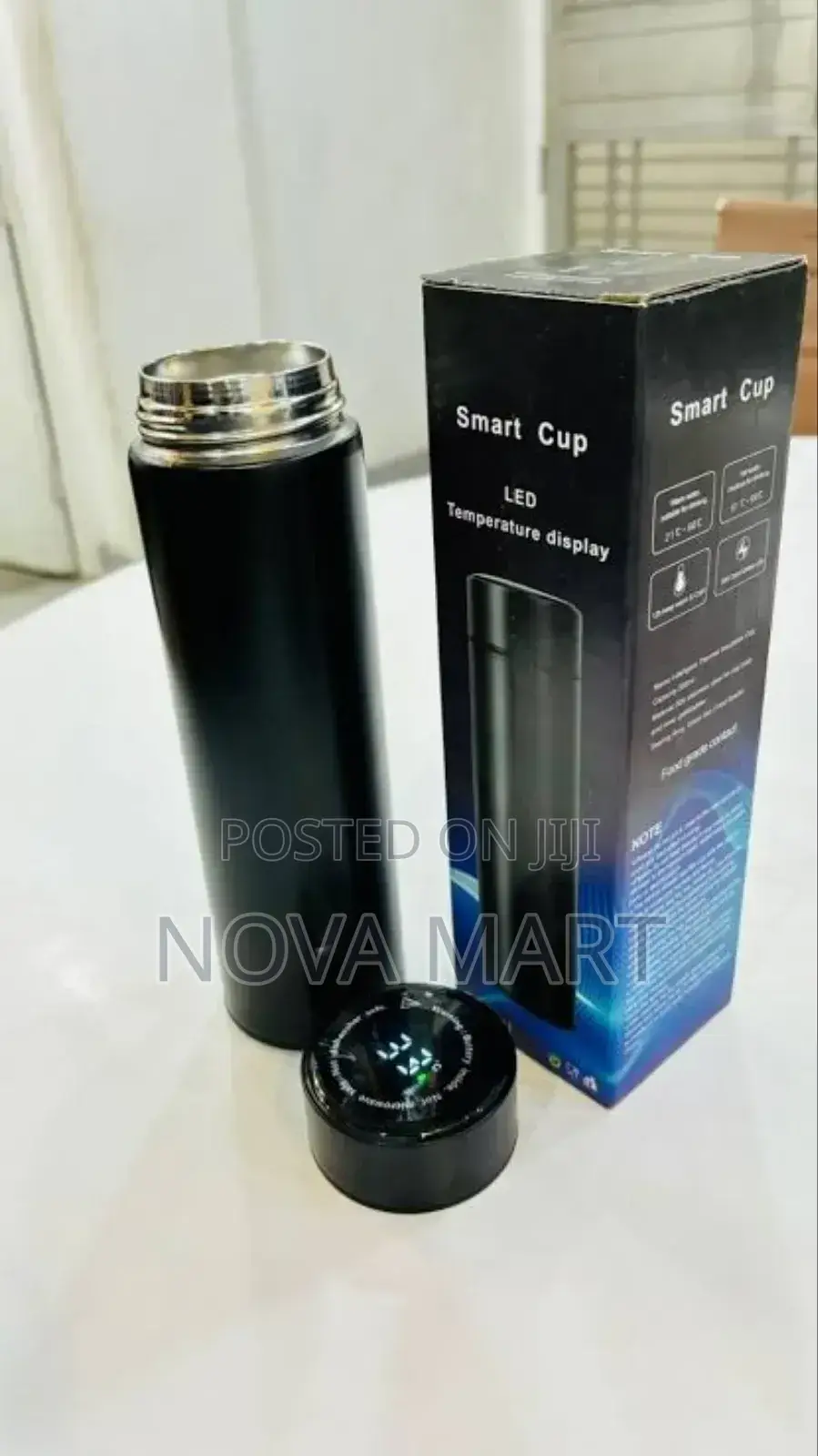 Smart Led Temperature Display Bottle