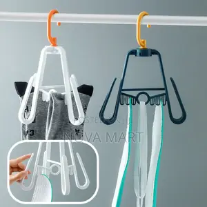 Shoe And Sandal Rotating And Folding Draying Hanger