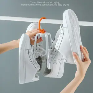 Shoe And Sandal Rotating And Folding Draying Hanger