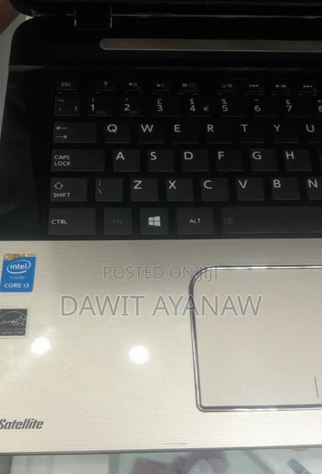 New Laptop Toshiba 8GB Intel Core I3 HDD 1T