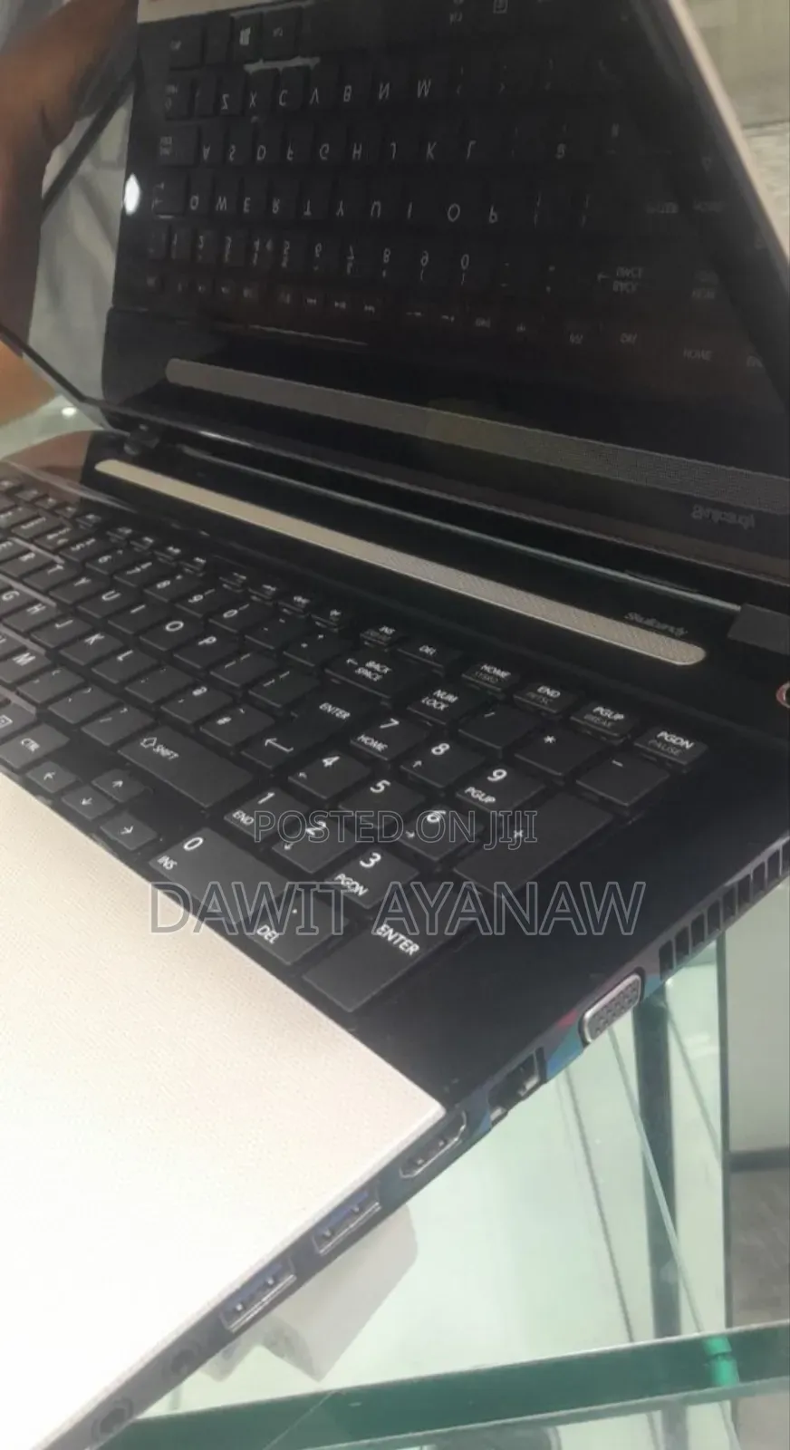 New Laptop Toshiba 8GB Intel Core I3 HDD 1T