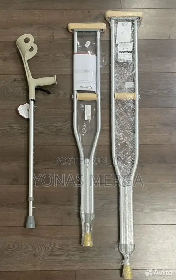 Non-Slip Rubber Tips፵πክራንችaluminum Axillary Crutches፳毗cranch