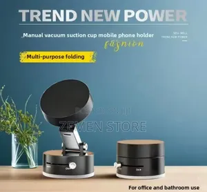 Vacuum Suction Phone Holder