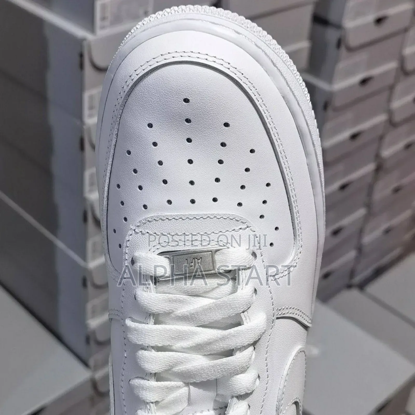  Nike Air Force White High Master Quality Smooth Shoes 