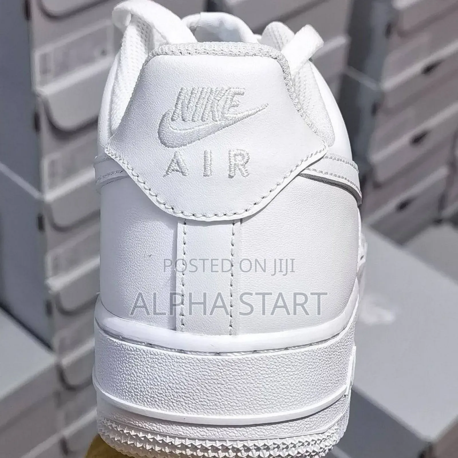  Nike Air Force White High Master Quality Smooth Shoes 