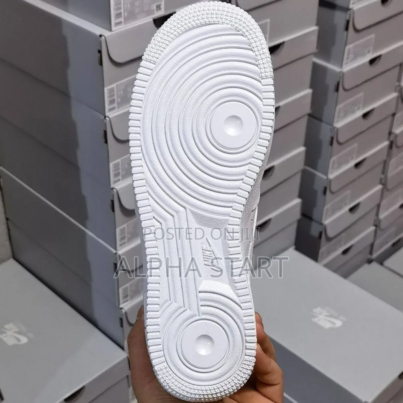  Nike Air Force White High Master Quality Smooth Shoes 