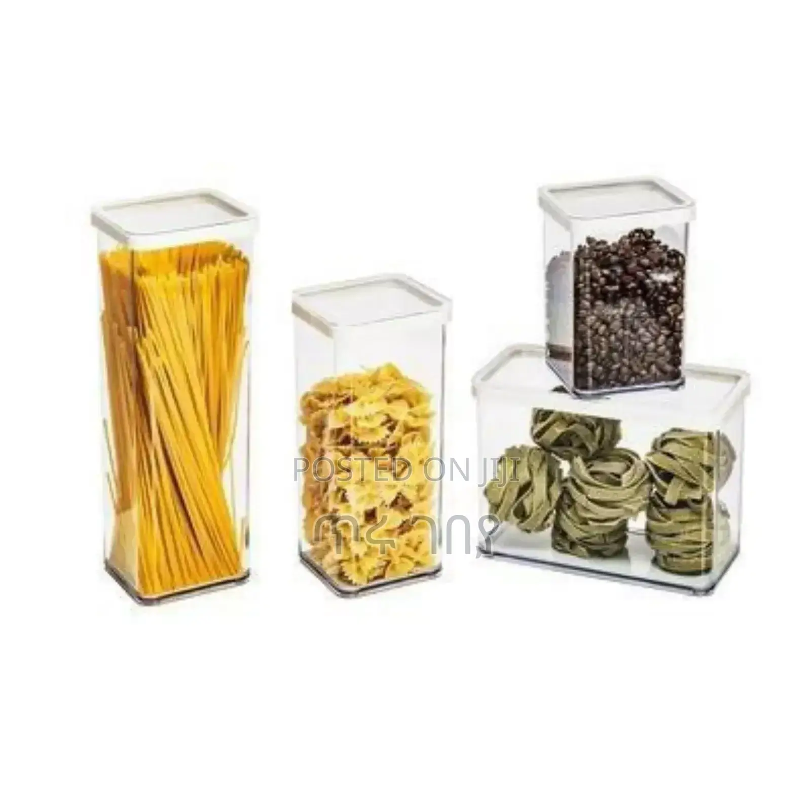 4pcs Air Tight Canister Set