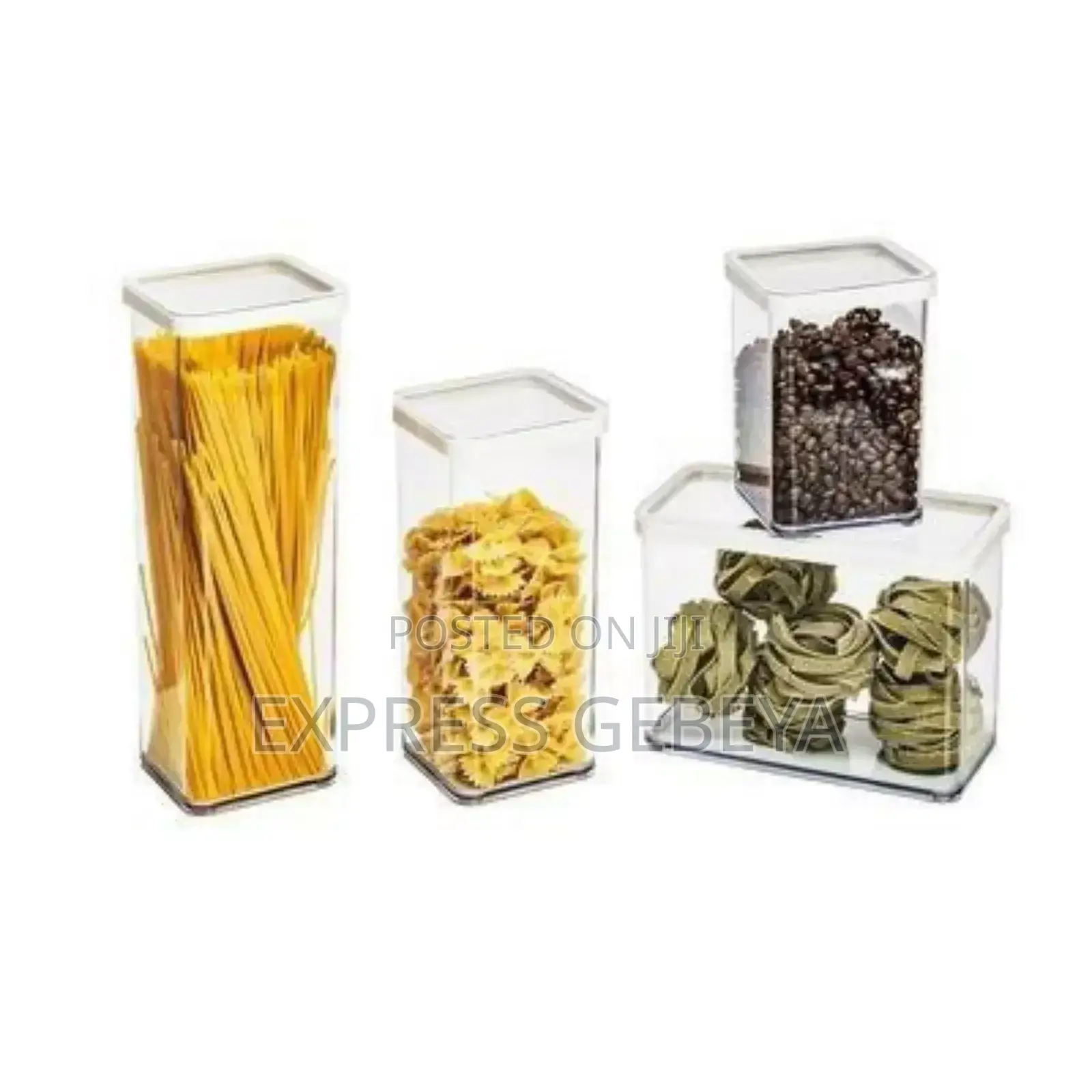 4pcs Air Tight Canister Set