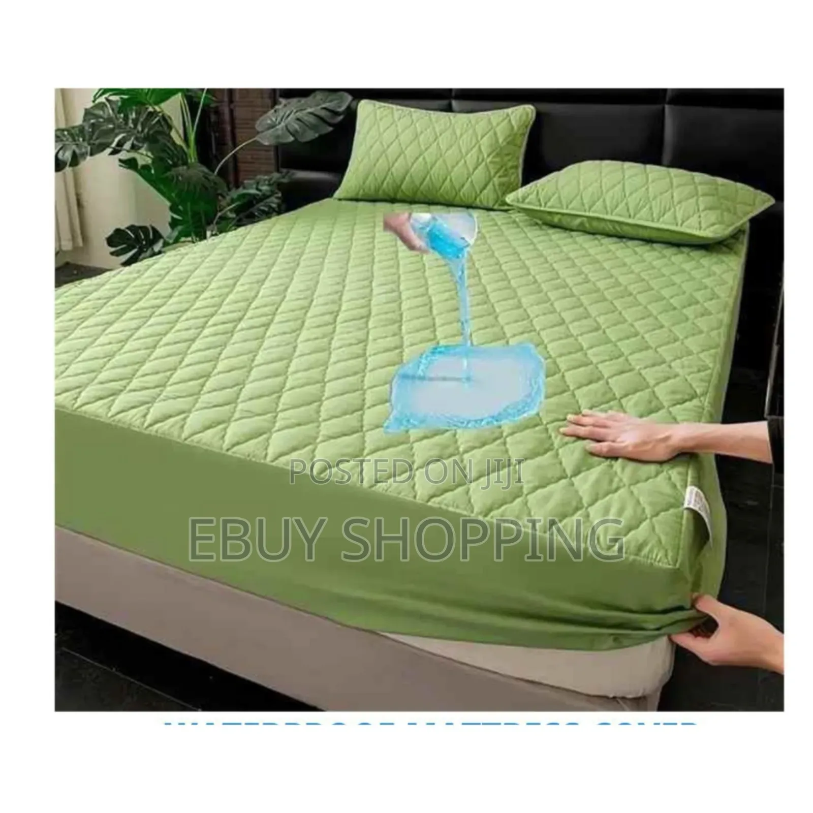**Ultra-Soft Waterproof Mattress Cover – 100% Leak-Proof!**