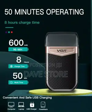 VGR Professional Electric Shaver