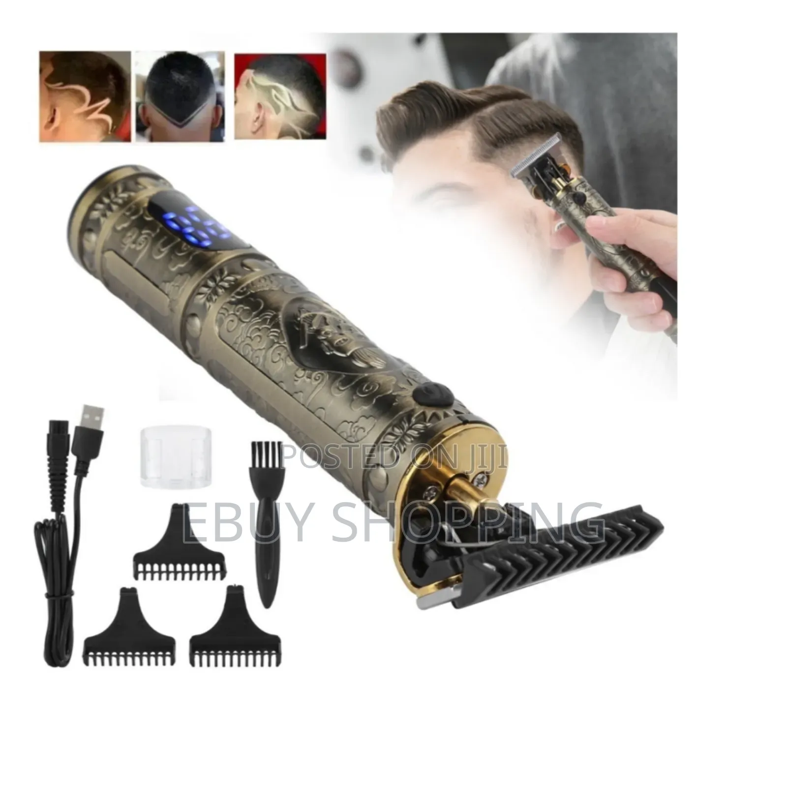 **Premium Hair Trimmer for Men – Kemei High-Quality Clipper*