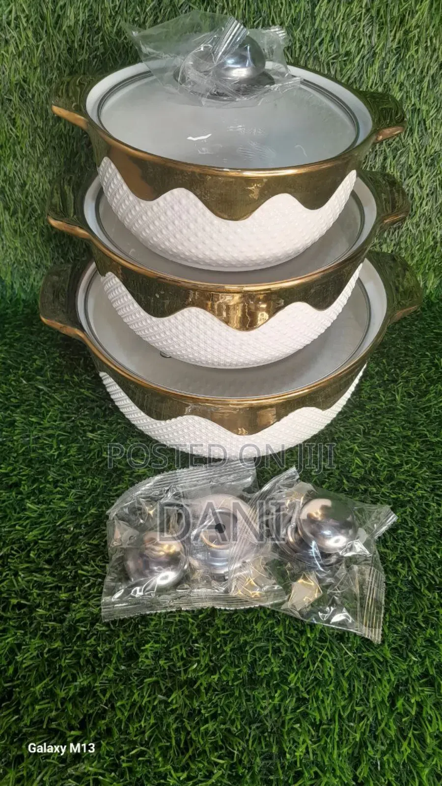 Porcelain Soup Pot 3 Pieces