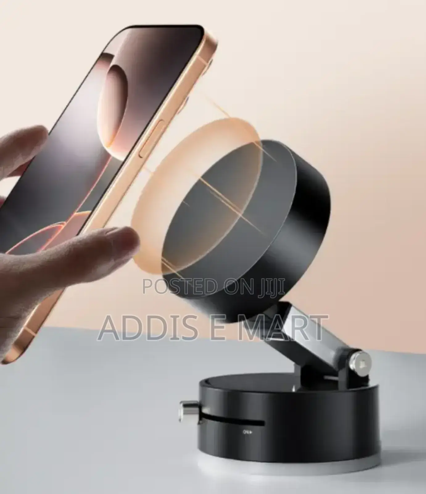 Vacuum Suction Phone Holder