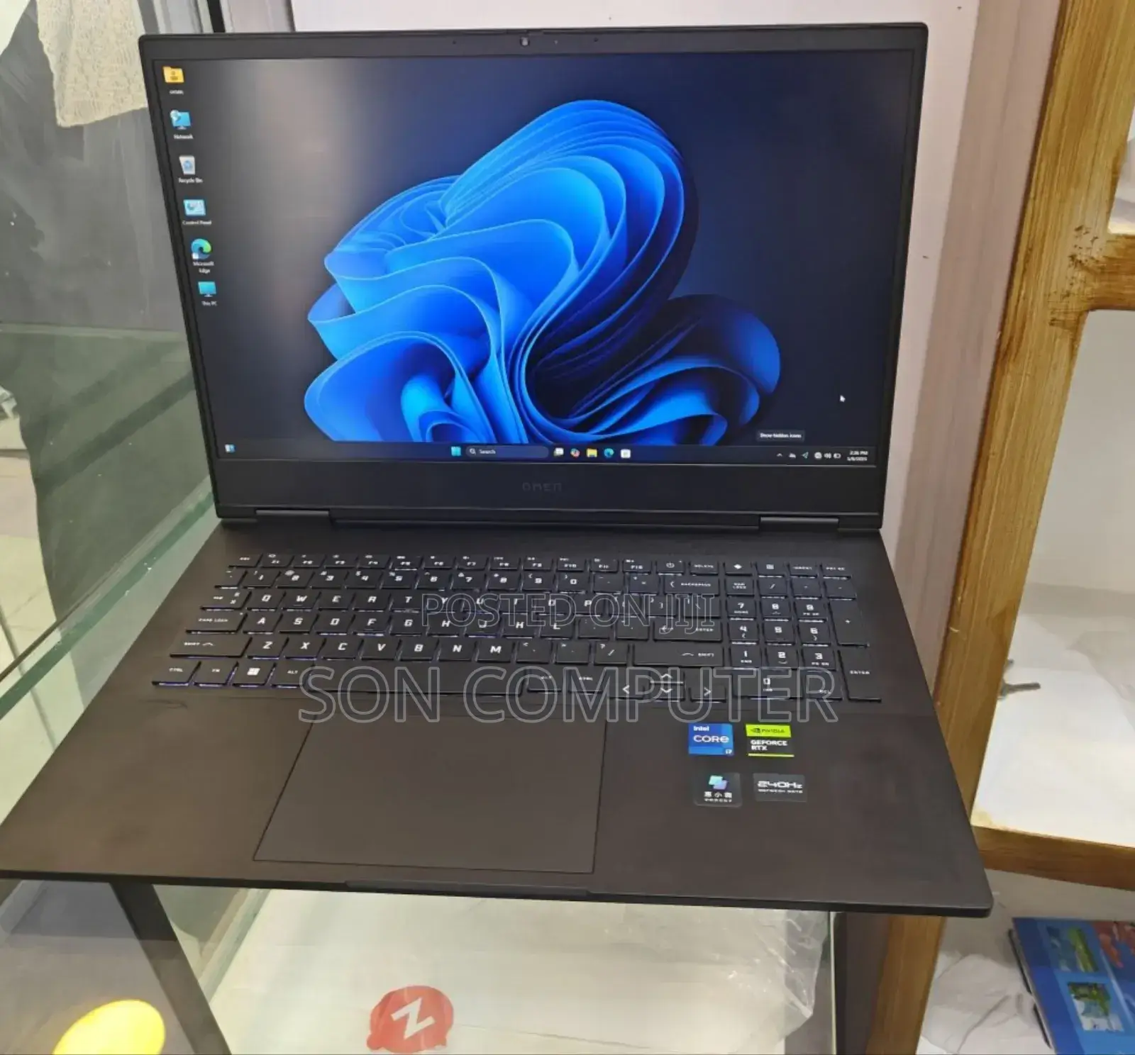 New Laptop HP Omen 16 16GB Intel Core I7 SSD 2T