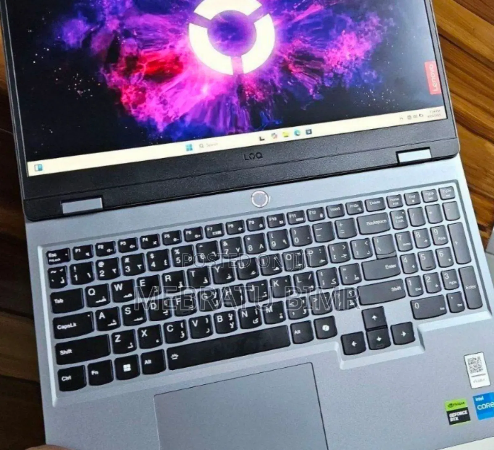 New Laptop Lenovo LOQ 15ARP9 16GB AMD Ryzen 7 SSD 512GB