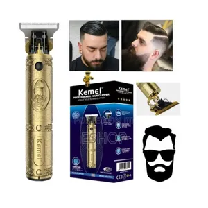 **Fast Charging Hair Clipper – Kemei Long-Lasting**