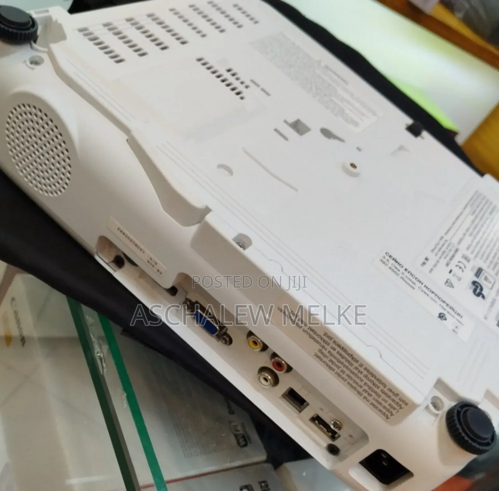 Epson Projector
Model Name: Eb-S05
With Bag and Remote 
H