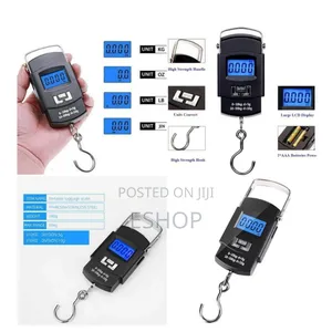 **50kg All-Purpose Scale: From Suitcases to Supplies**