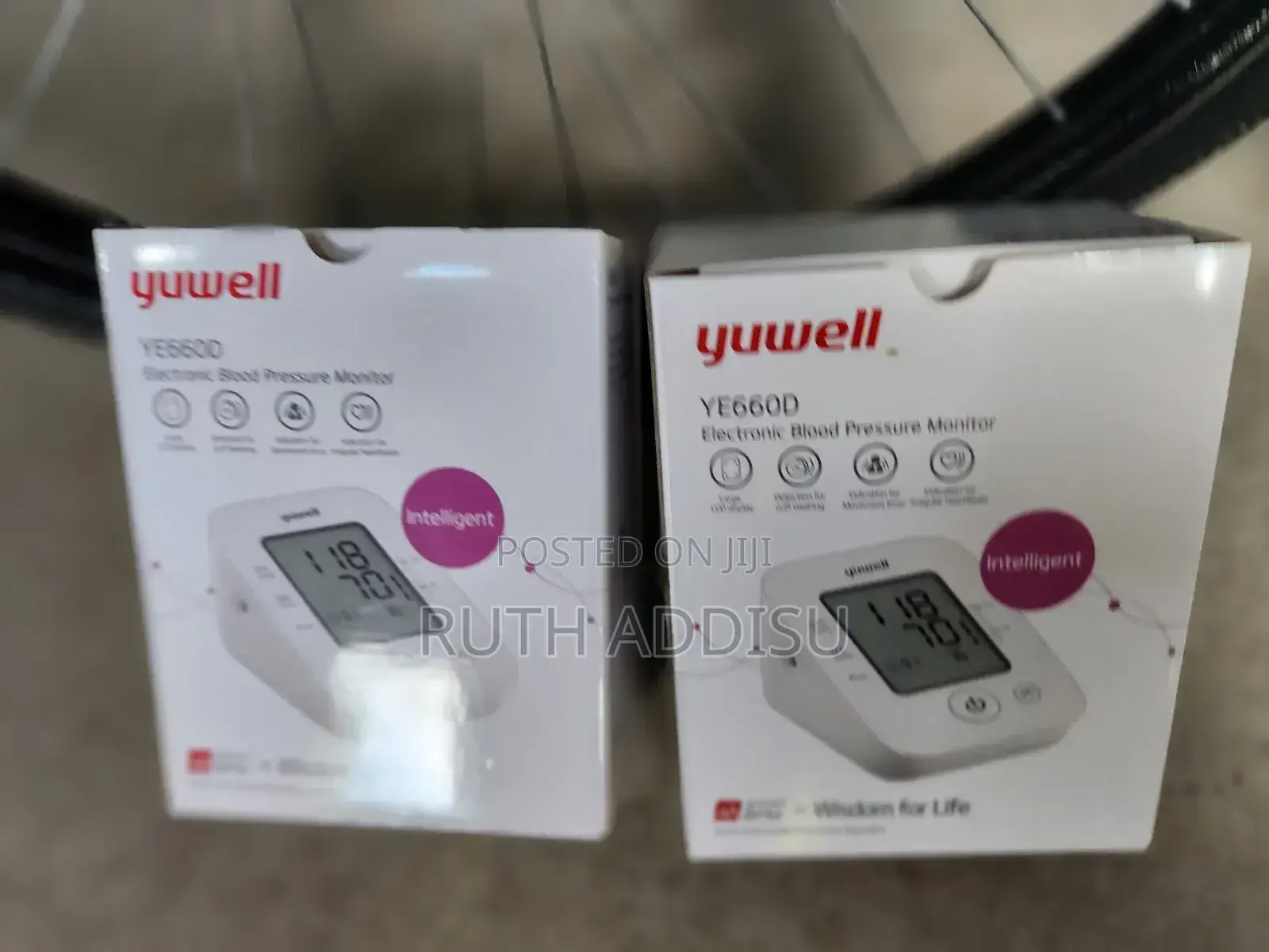 Digital Blood Pressuer Monitor5፰digital7፮new Rechargable Bp