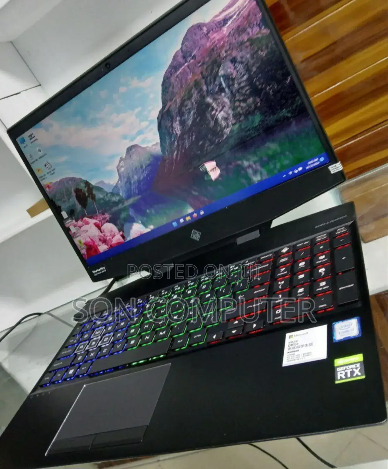 New Laptop HP Omen 15 16GB Intel Core I7 SSD 1T