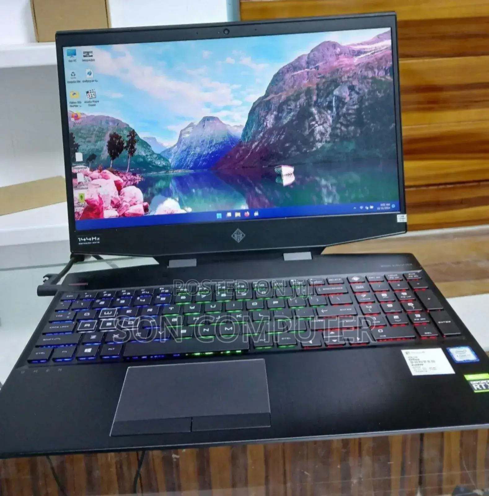 New Laptop HP Omen 15 16GB Intel Core I7 SSD 1T