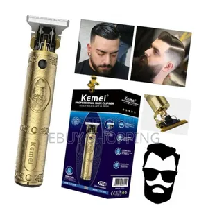 **Kemei Cordless Hair Clipper – Smooth Precise Cutting**