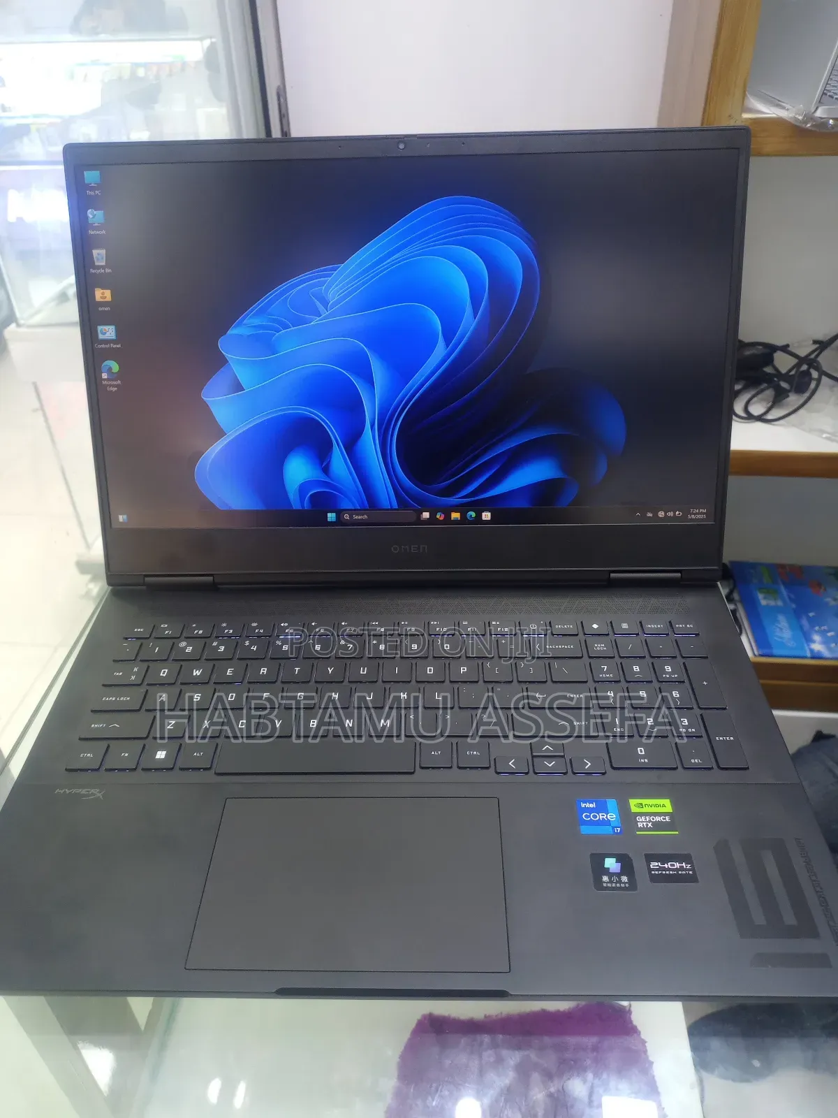New Laptop HP Omen 16 16GB Intel Core I7 SSD 1T