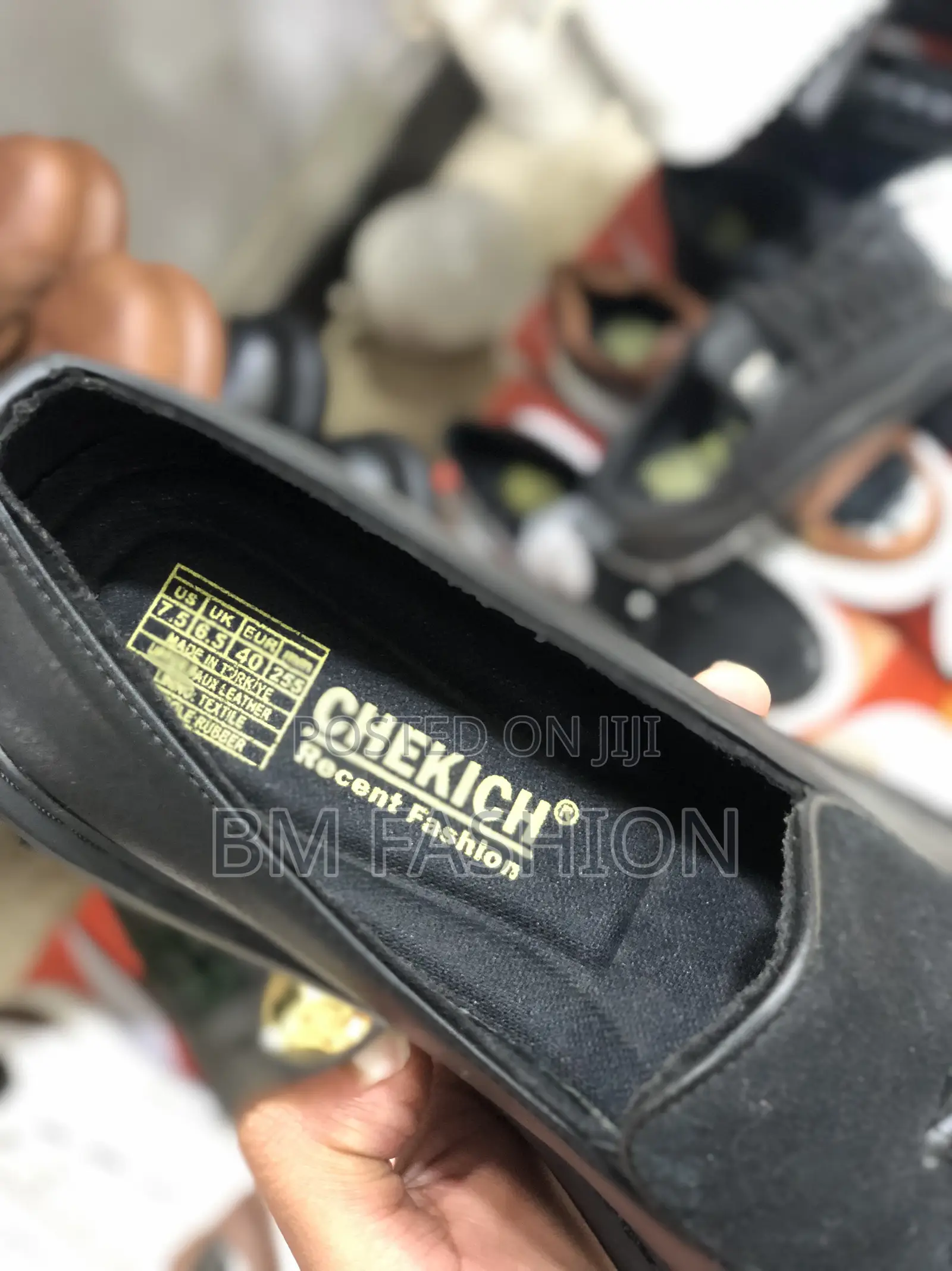 Chekich Full Black Loafers Flat Shoes