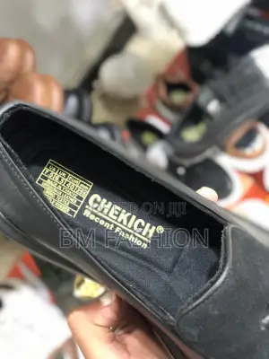 Chekich Full Black Loafers Flat Shoes