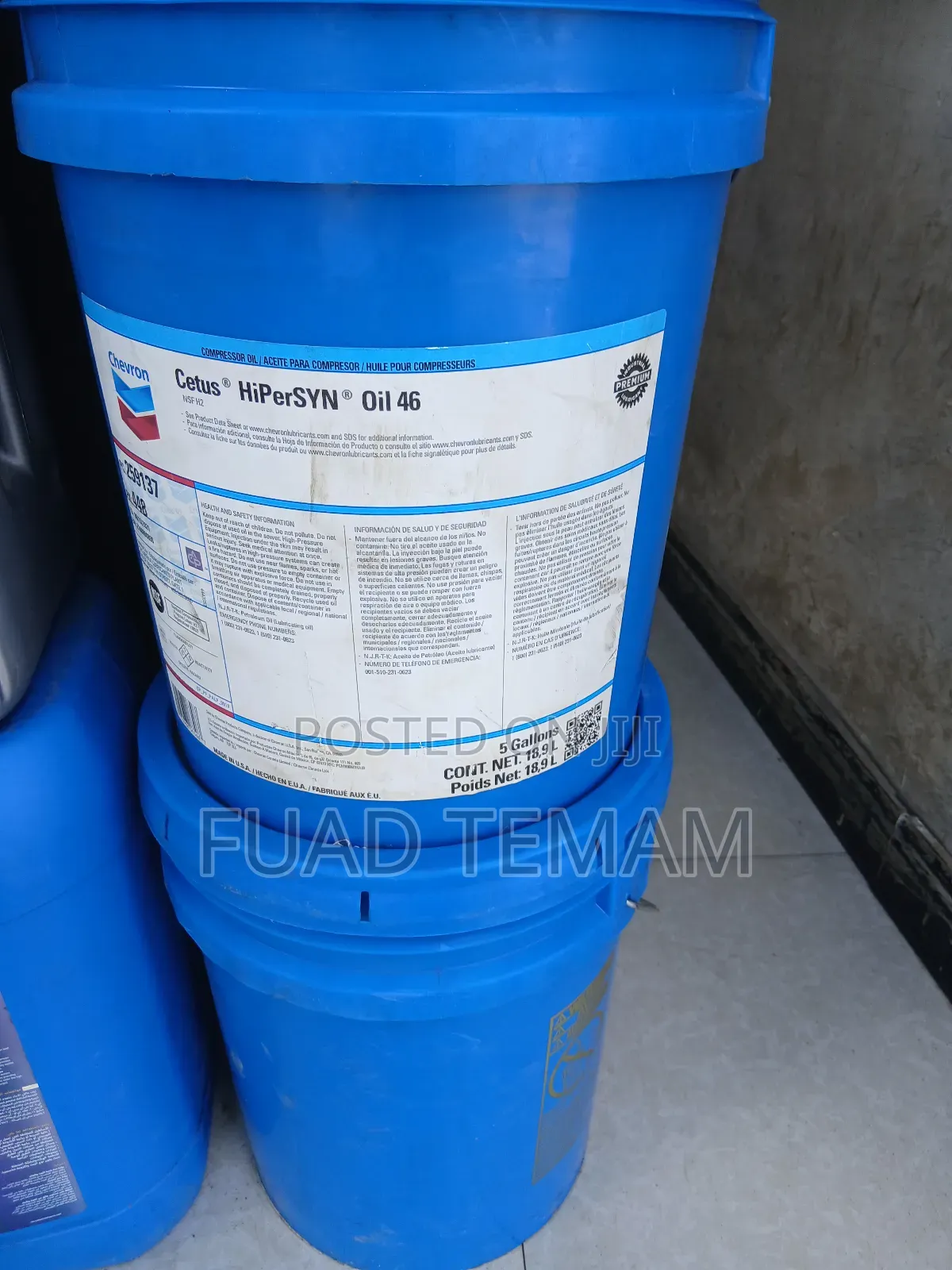 Chevron Compressor Oil