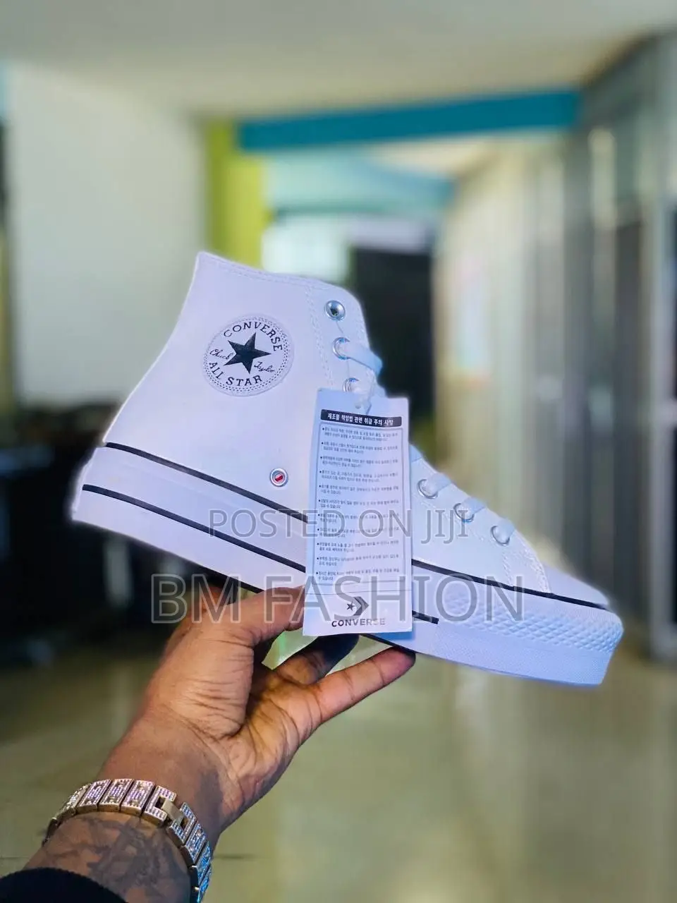 All Star Double Sole Leather High