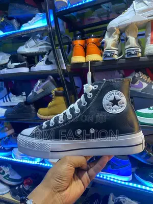 All Star Double Sole Leather High