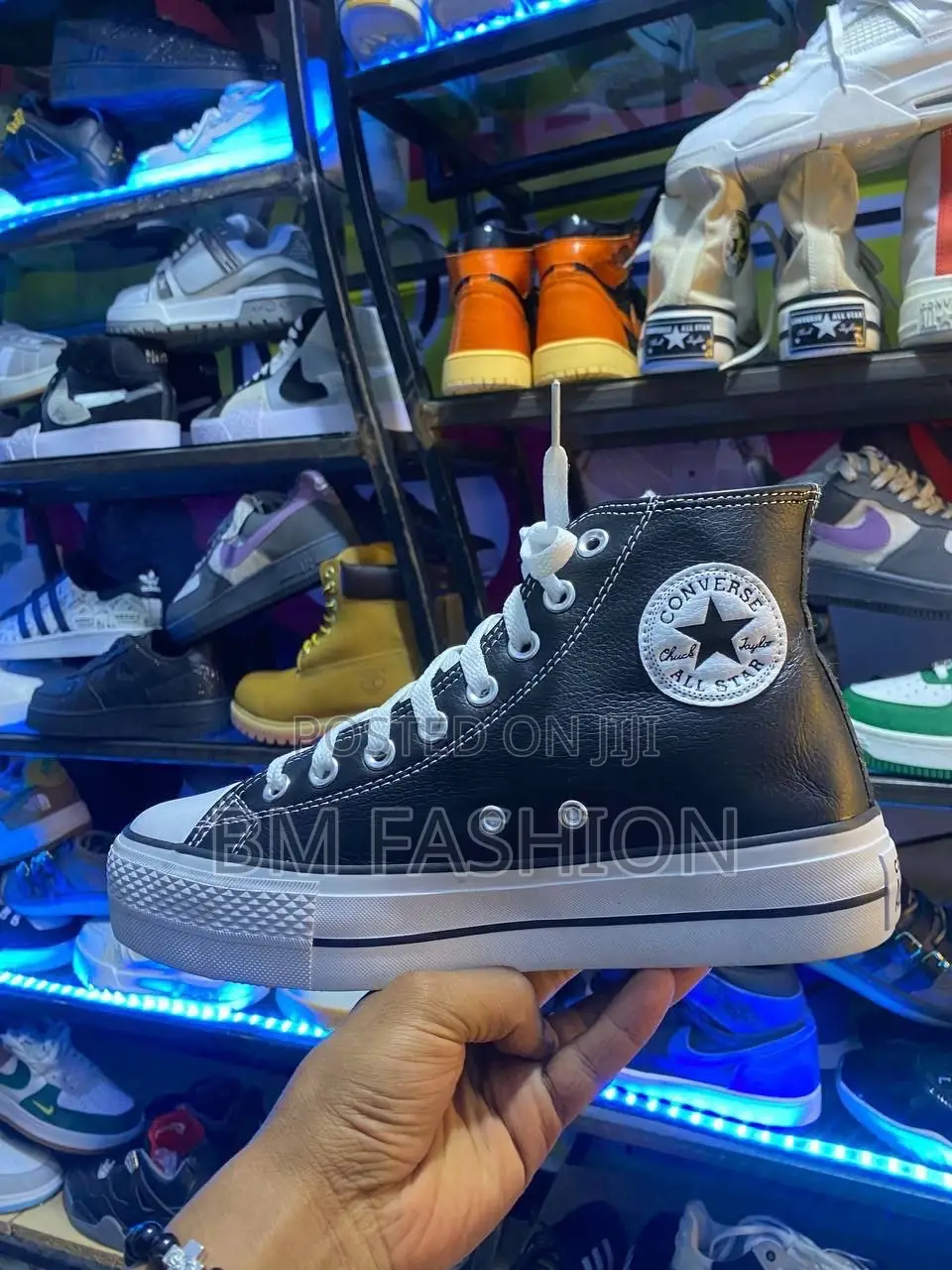 All Star Double Sole Leather High