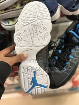 Jordan 9 Blue Black Mid