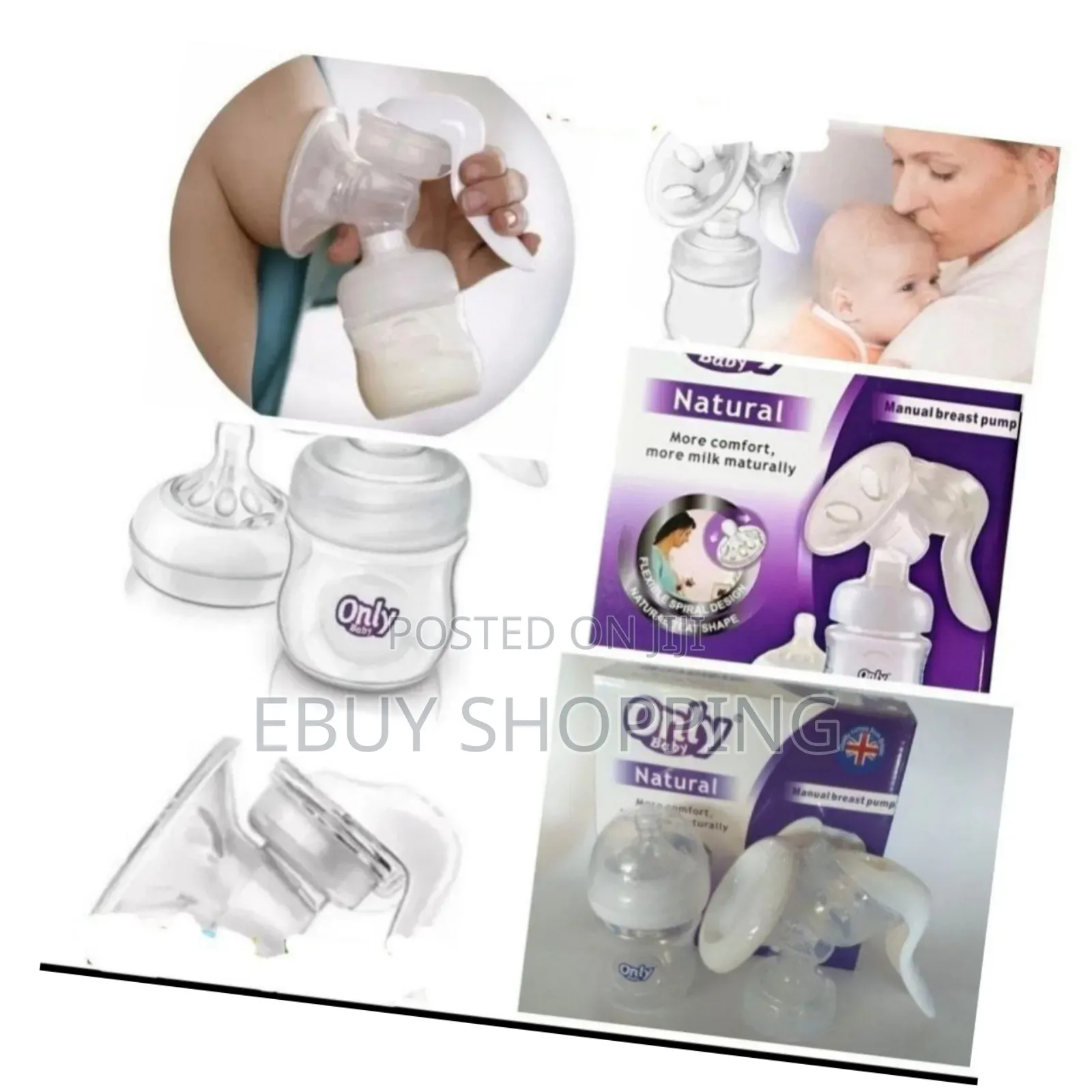 **Easy-Clean Manual Breast Pump for Busy Moms**