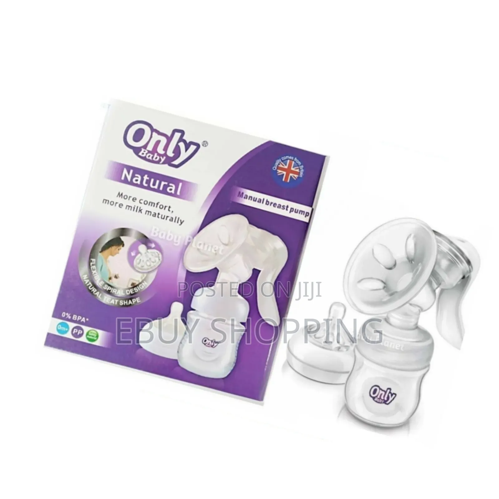 **Easy-Clean Manual Breast Pump for Busy Moms**