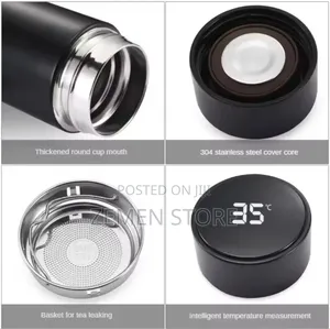 Smart Led Temperature Display Bottle