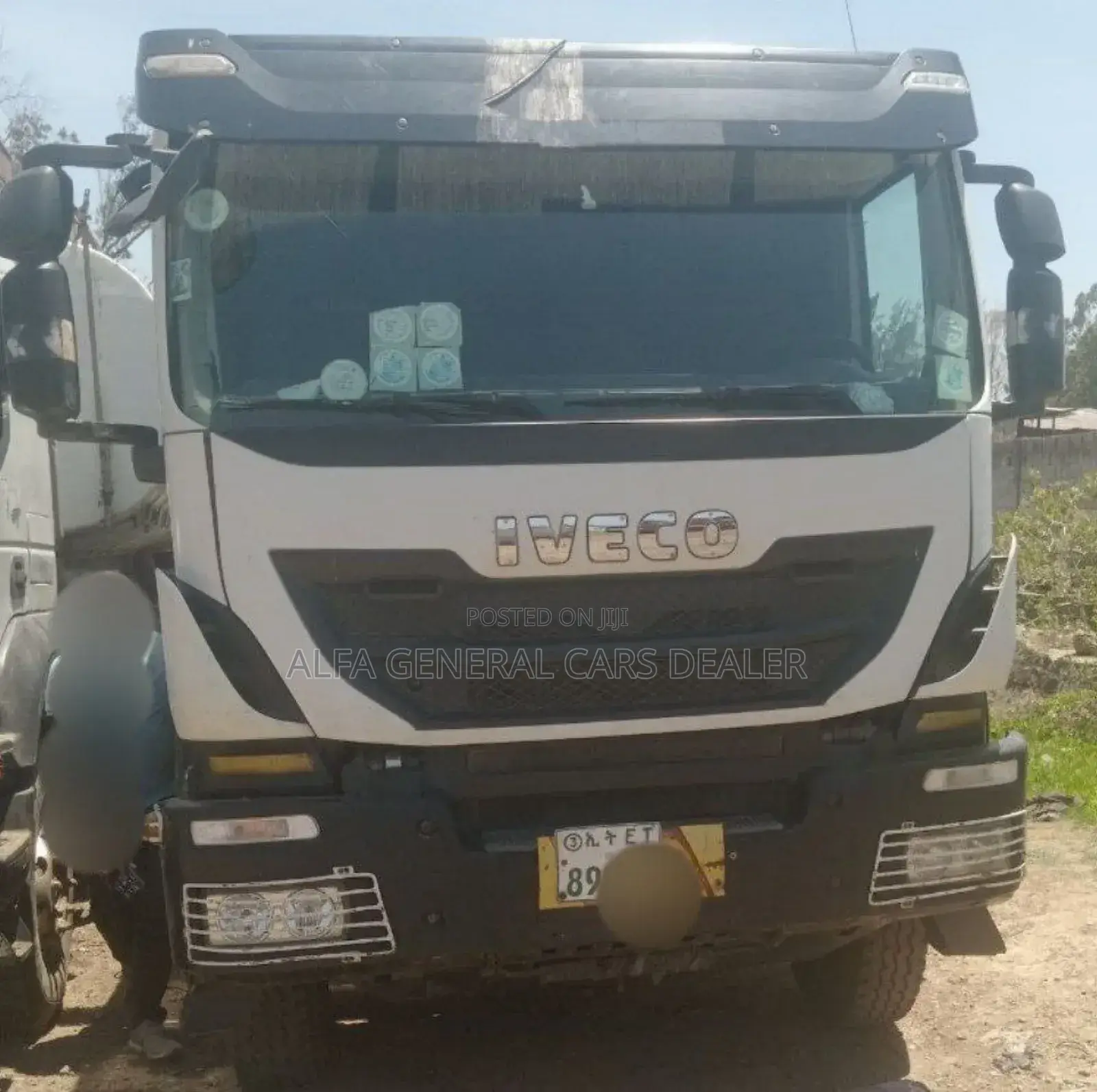 • Iveco ባላቶኒ ከነተሳቢው
•2017
•89 ሽ ታርጋ
•2010 ተሳቢ
•15 ሽ ታርጋ