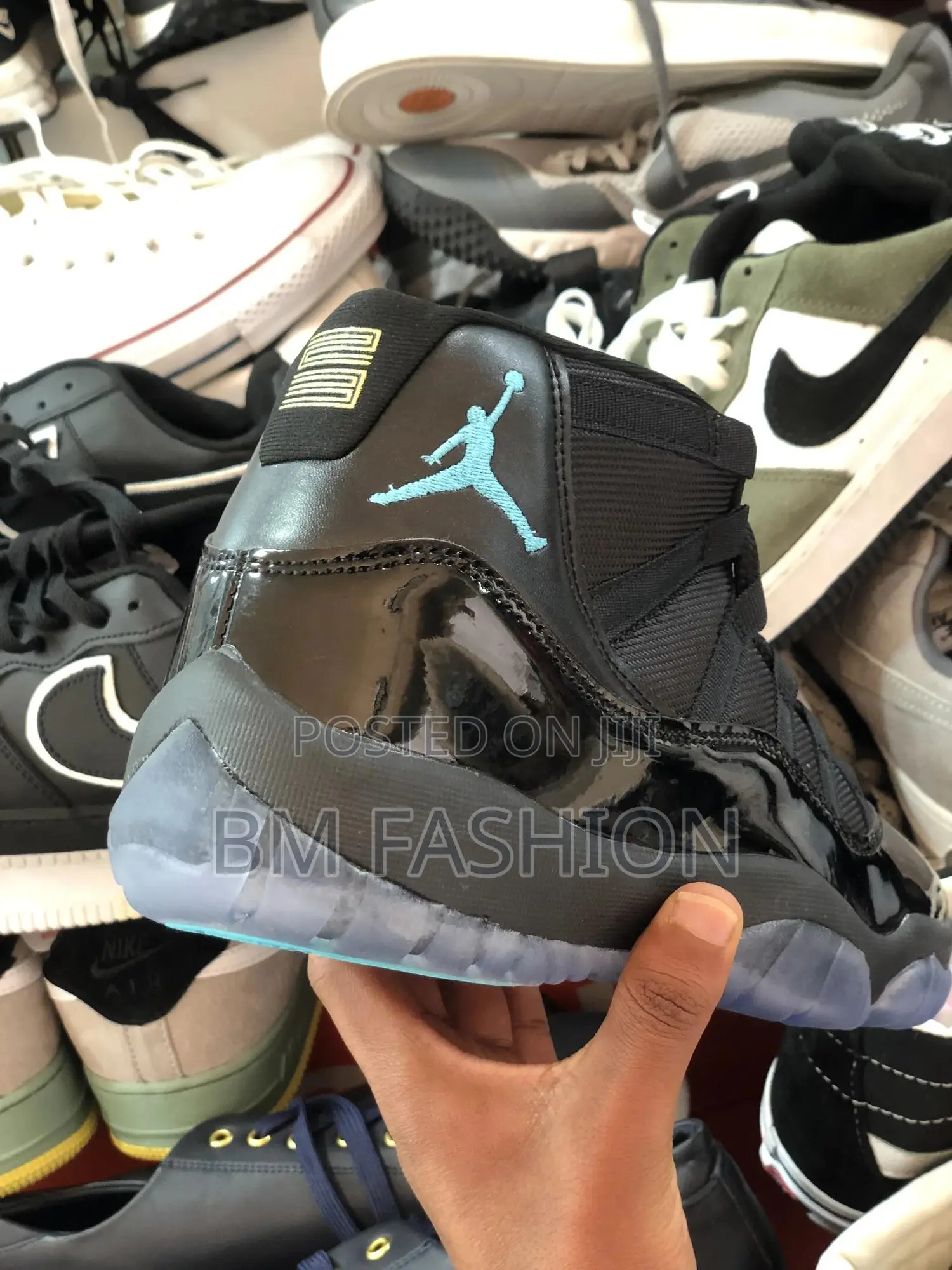 Master Quality Jordan 11 Mid Full Black