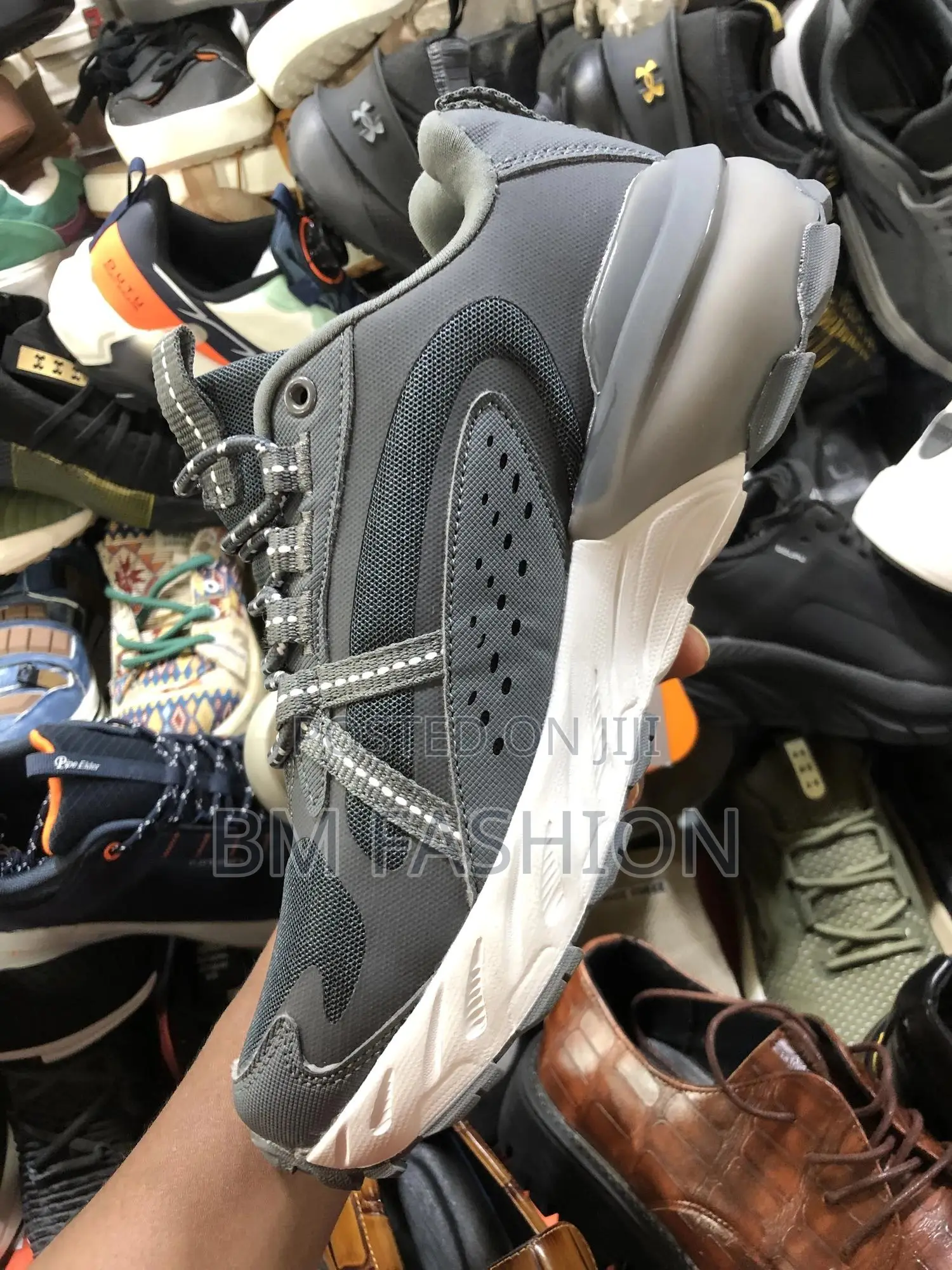 Skechers X Goodyear Dark Gray Quality Sneakers