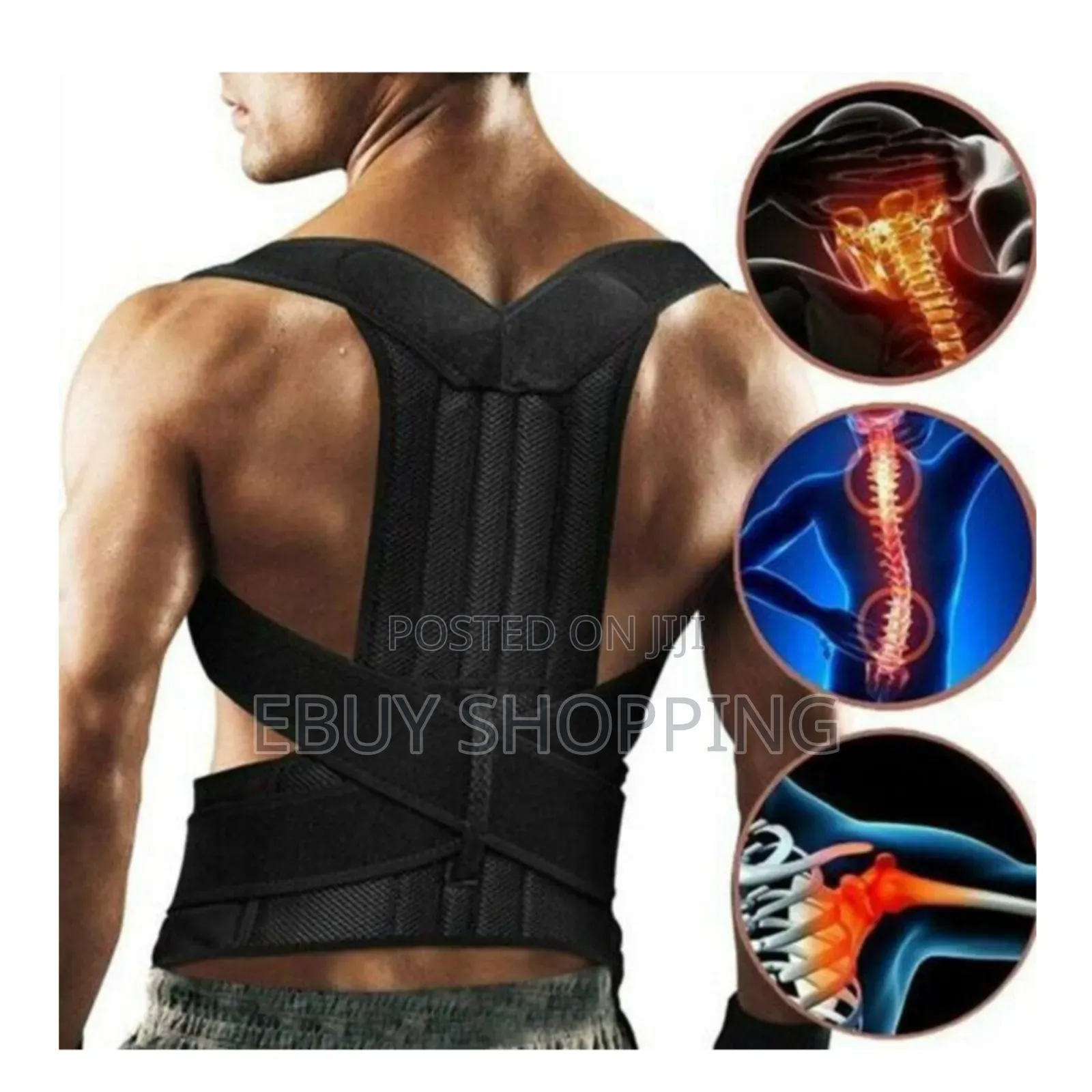 **Adjustable Posture Corrector Belt – Stand Tall, Pain-Free!