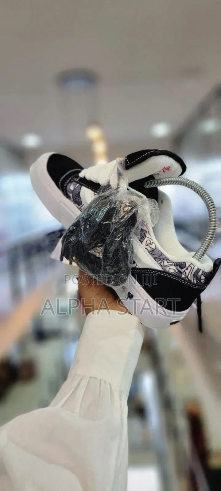 Vans Knu Black White High Master Quality Smooth Shoes For