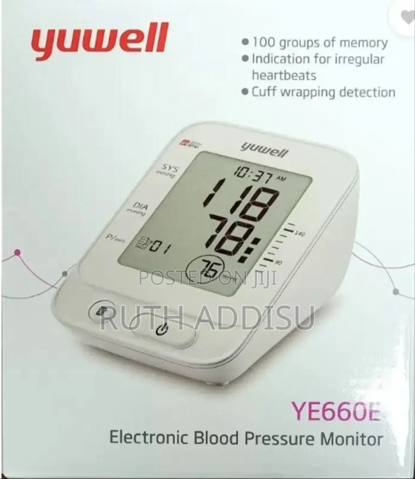 Blood Pressuer Monitor4፫digital Bp Monitor4፪blood Pressuer