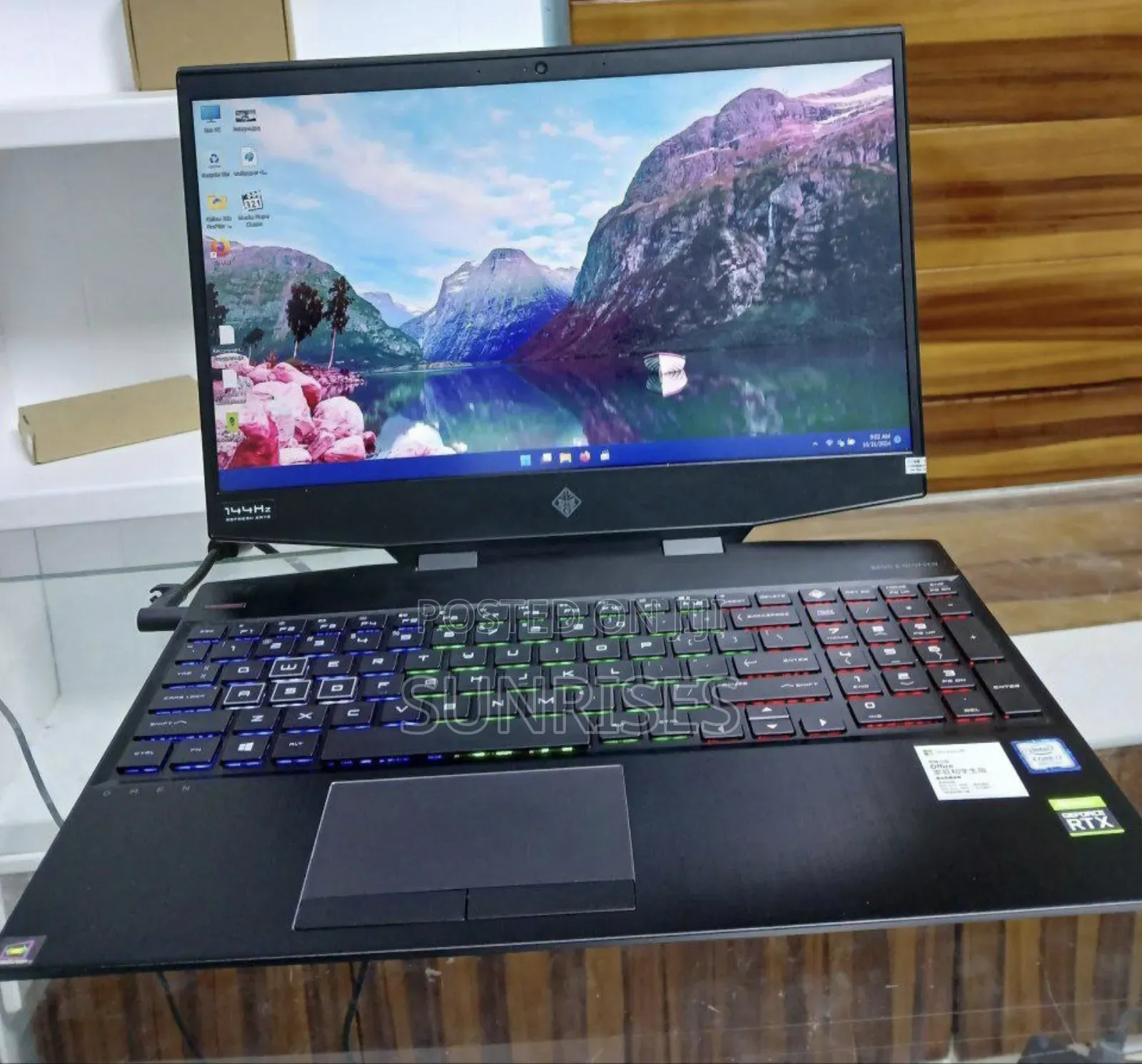 New Laptop HP Omen X 16GB Intel Core I7 SSD 512GB