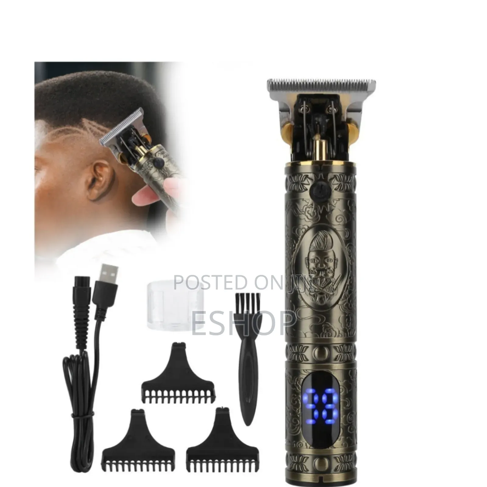 **Kemei Men’S Shaver – For Perfect Haircuts**