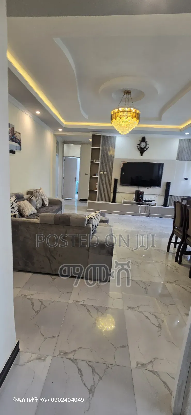 Furnished 3bdrm Condo in አያት 40/60 ኮንዶሚኒየም, Bole for sale