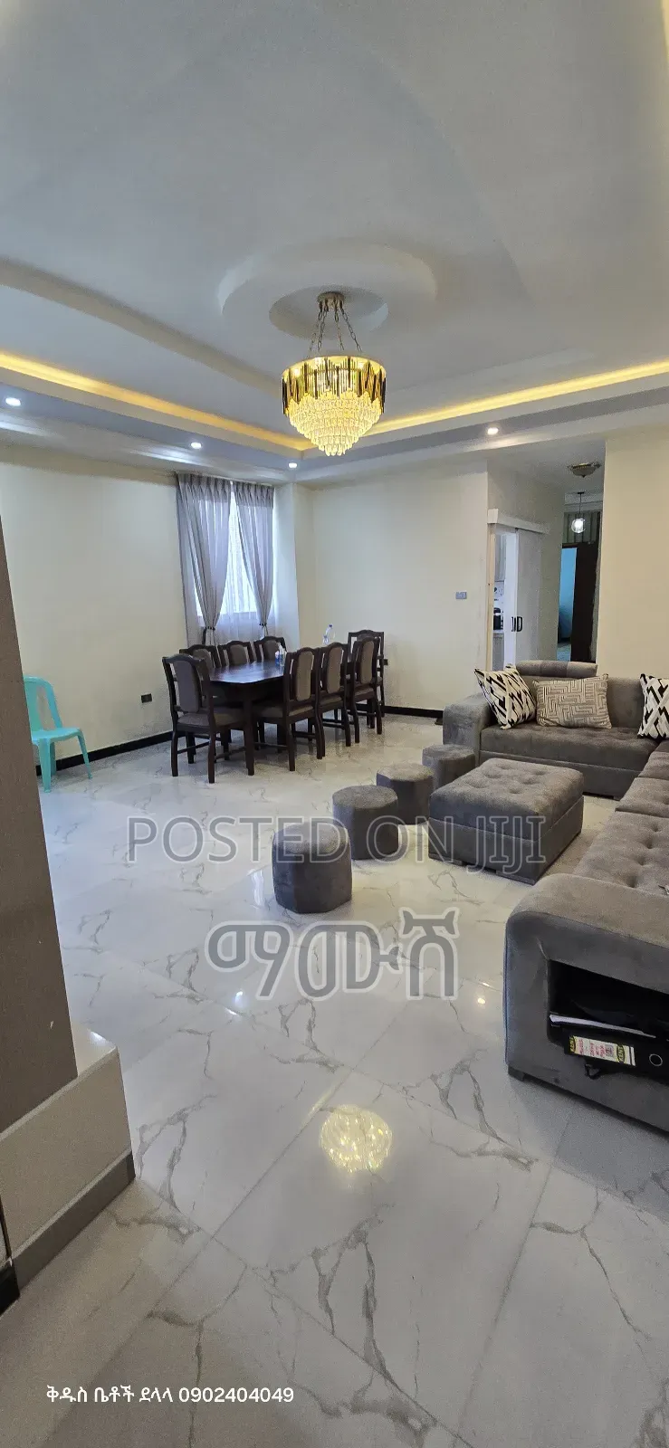 Furnished 3bdrm Condo in አያት 40/60 ኮንዶሚኒየም, Bole for sale