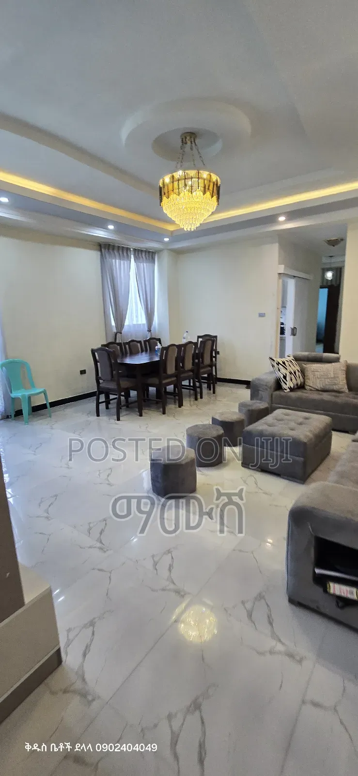 Furnished 3bdrm Condo in አያት 40/60 ኮንዶሚኒየም, Bole for sale