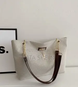 Polyester Deer Large Tote Bag 